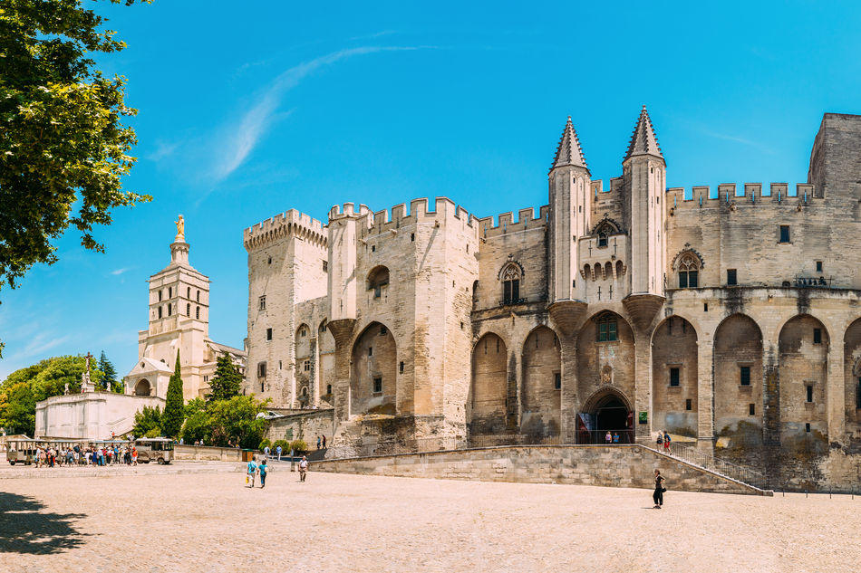 The Papal Palace, Avignon also known as the Palais des Papes