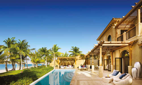 Beachfront Villa pool, One&Only The Palm, Dubai