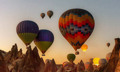 Morning ballooning Cappadocia