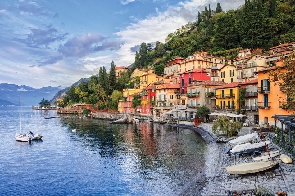 A view of Lake Como, Italy