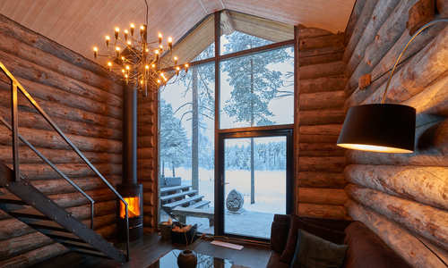 Log Cabin at Arctic Retreat