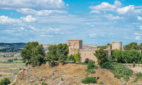 Oropesa Castle at Toledo Castilla La Mancha, Spain