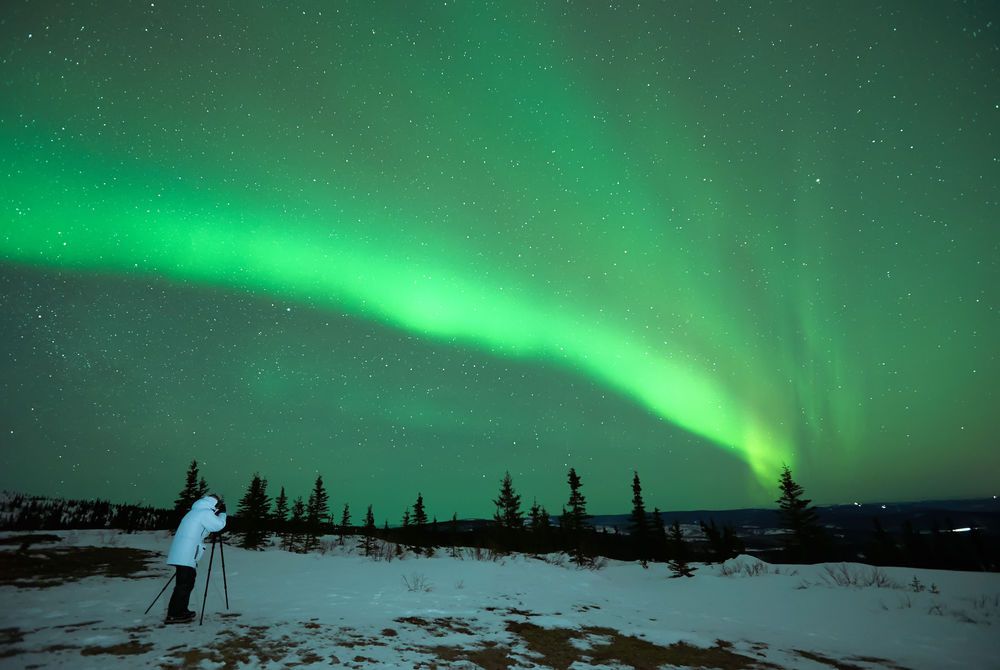 Northern Lights (aurora borealis) photography lessons