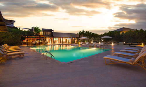 Pool, Finch-Bay Eco Hotel, Puerto Ayora, Galapagos