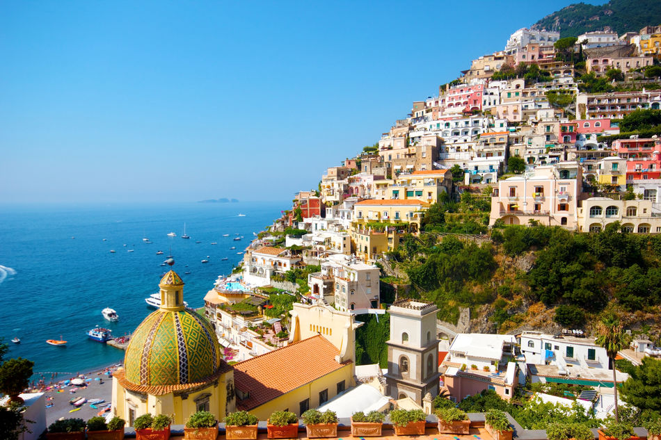View of Sorrento on Italy's Amalfi Coast
