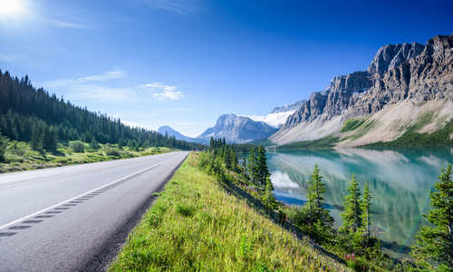 Road to Banff, Canada