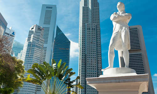 Sir Raffles Statue, Singapore