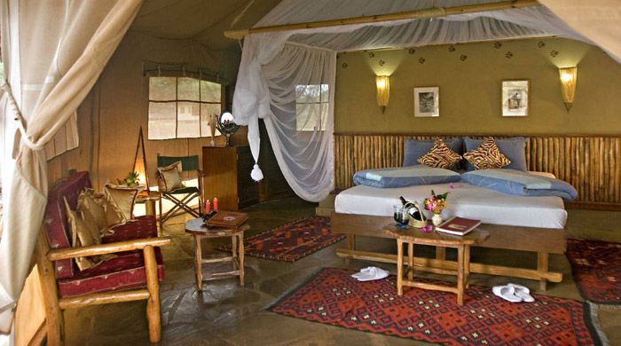 Luxury tent, Severin Safari Camp, Kenya