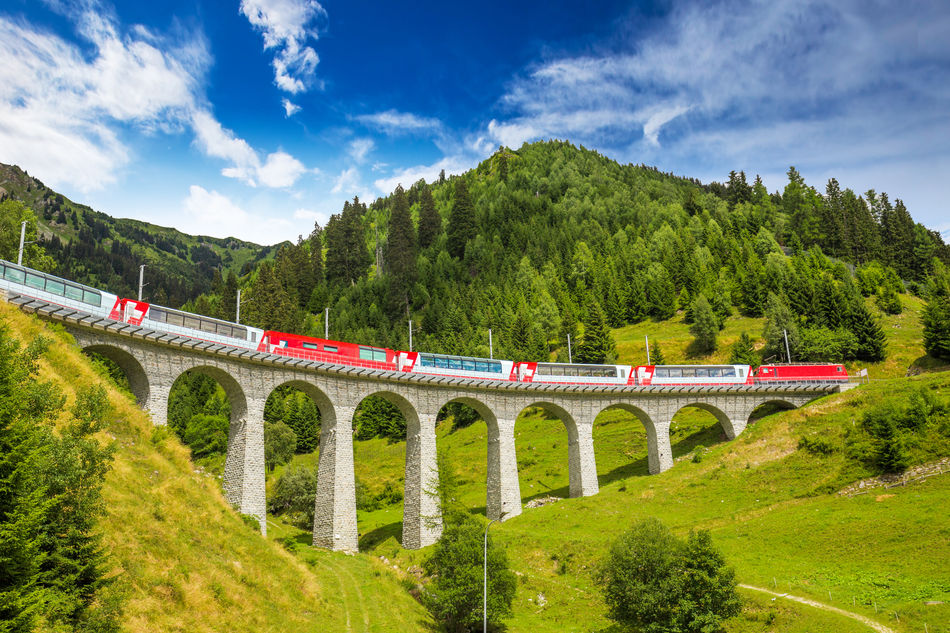 Glacier Express rail holiday in Switzerland