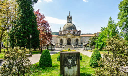 The Sanctuary of Loyola, near Bilbao